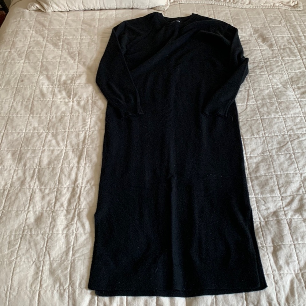 Naadam long sleeve cashmere dress | Size S